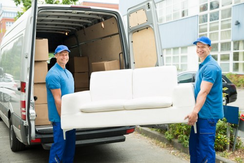 Removal van service for home moves in Merton