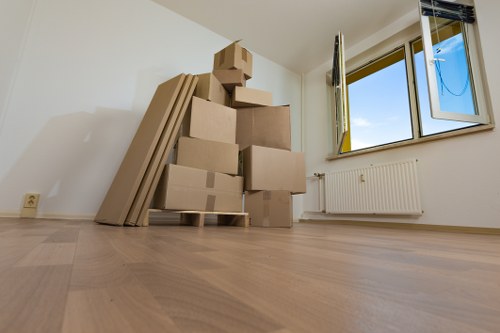 Professional packing team helping with a residential move in Merton