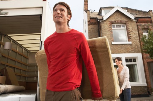 Commercial and household moving truck service across Merton