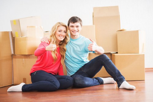 Packing and moving support for flats and houses in Merton